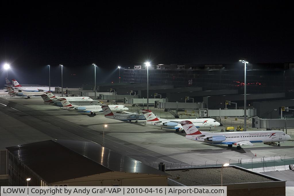 Vienna International Airport, Vienna Austria (LOWW) - Overview of the Foxtrot Positions at LOWW