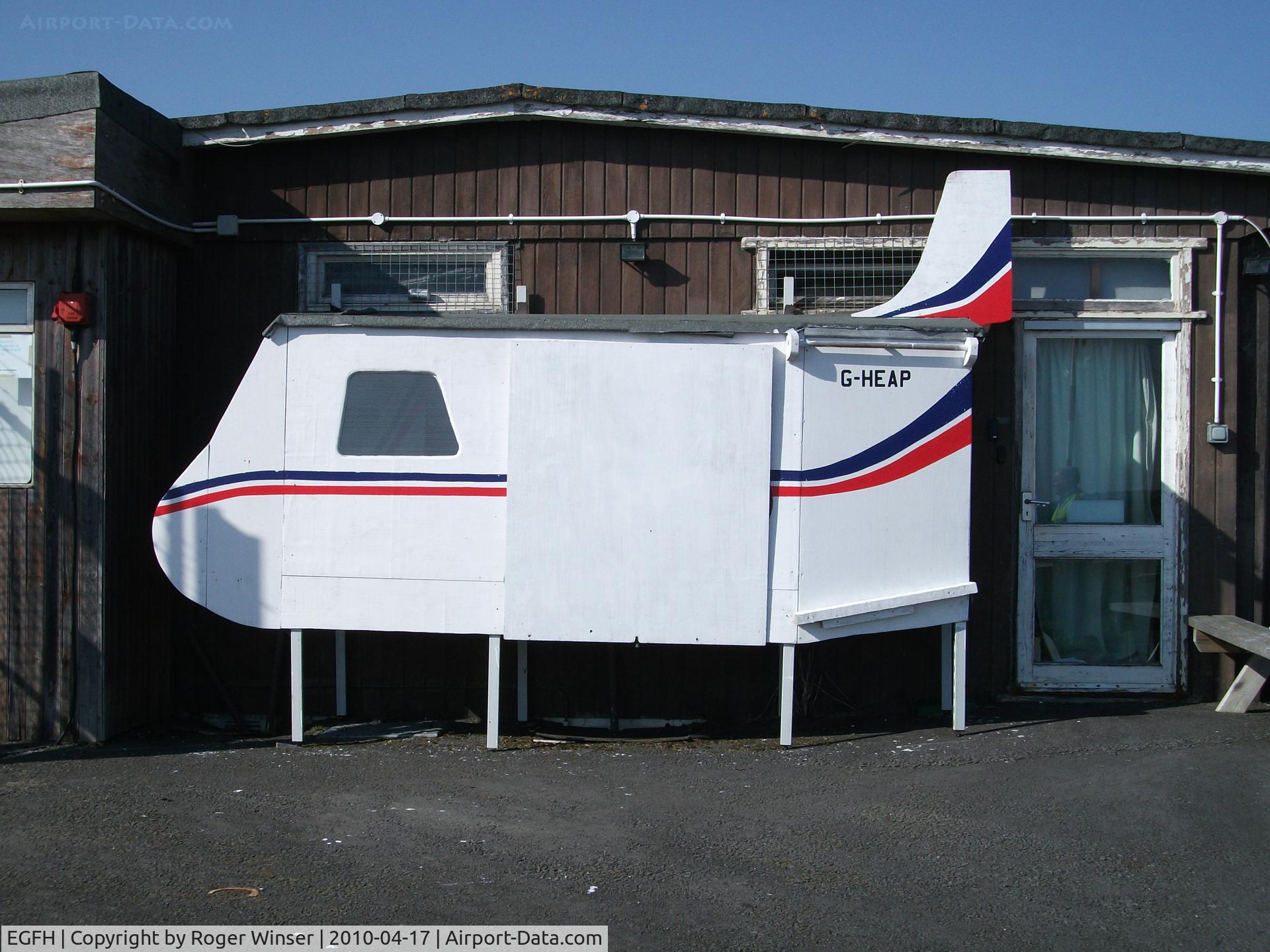 Swansea Airport, Swansea, Wales United Kingdom (EGFH) - Used by Skydive Swansea when G-LEAP is unavailable!!!!