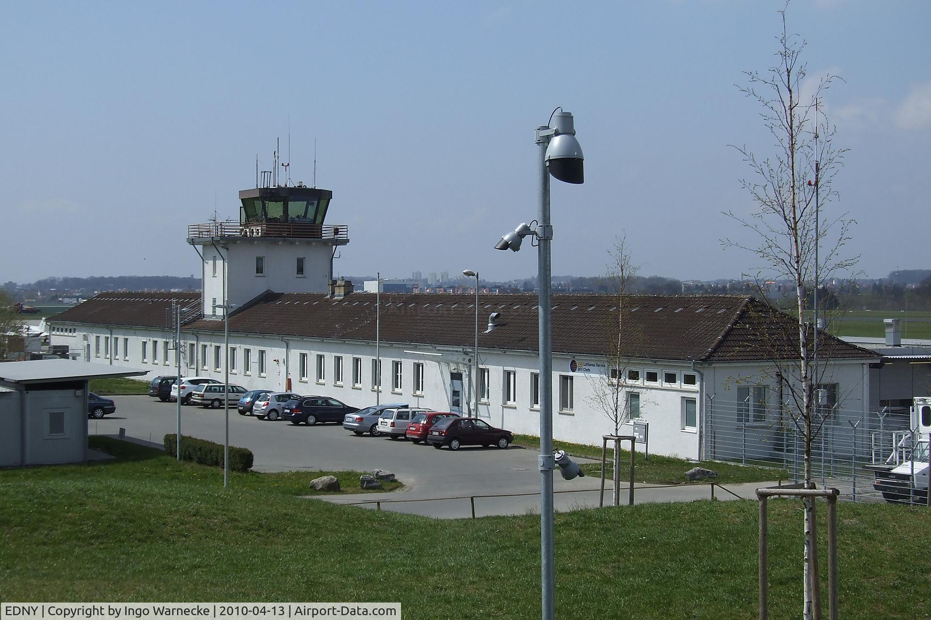 Bodensee Airport, Friedrichshafen Germany (EDNY) - the old terminal and tower