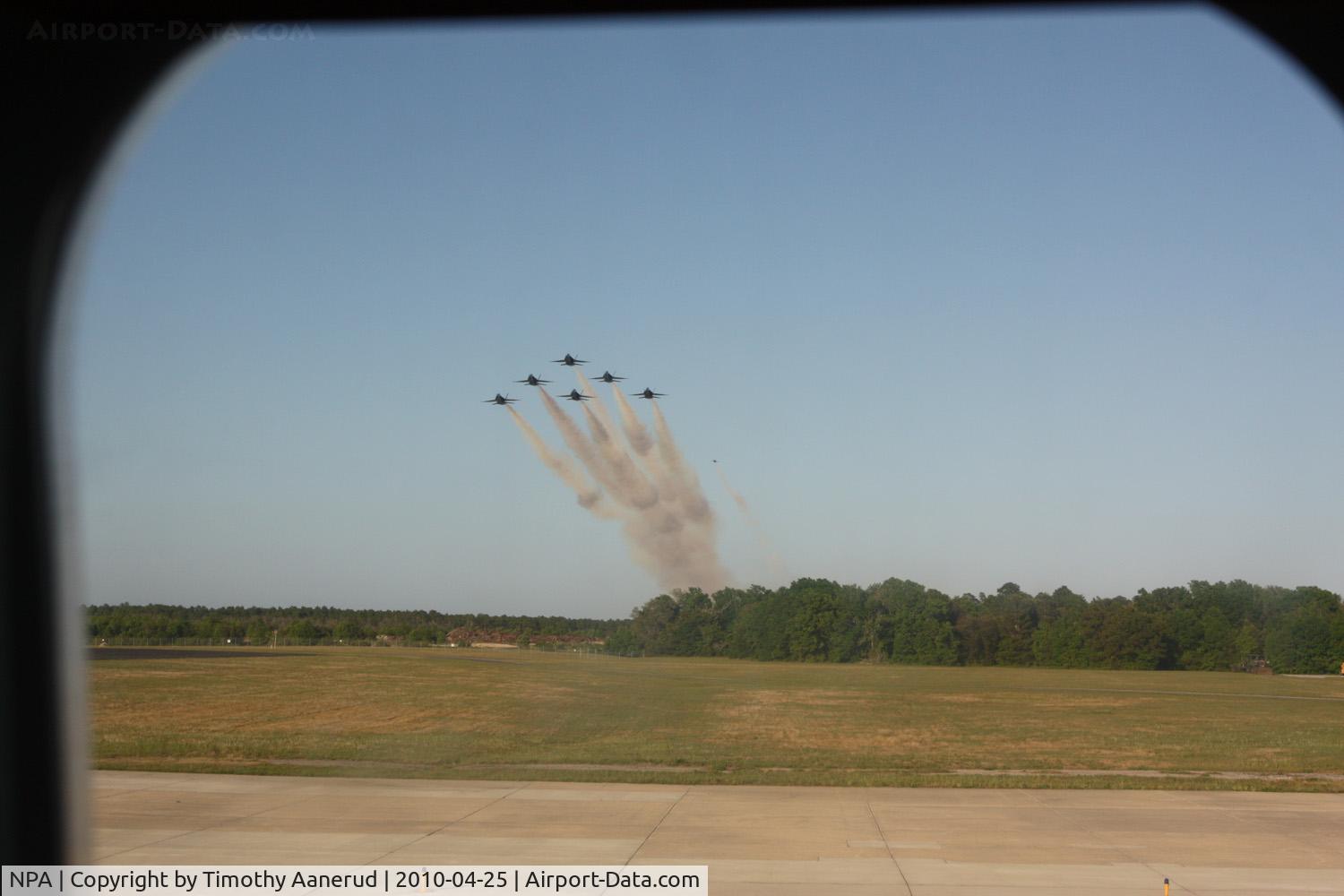 Pensacola Nas/forrest Sherman Field/ Airport (NPA) - Holding short for traffic