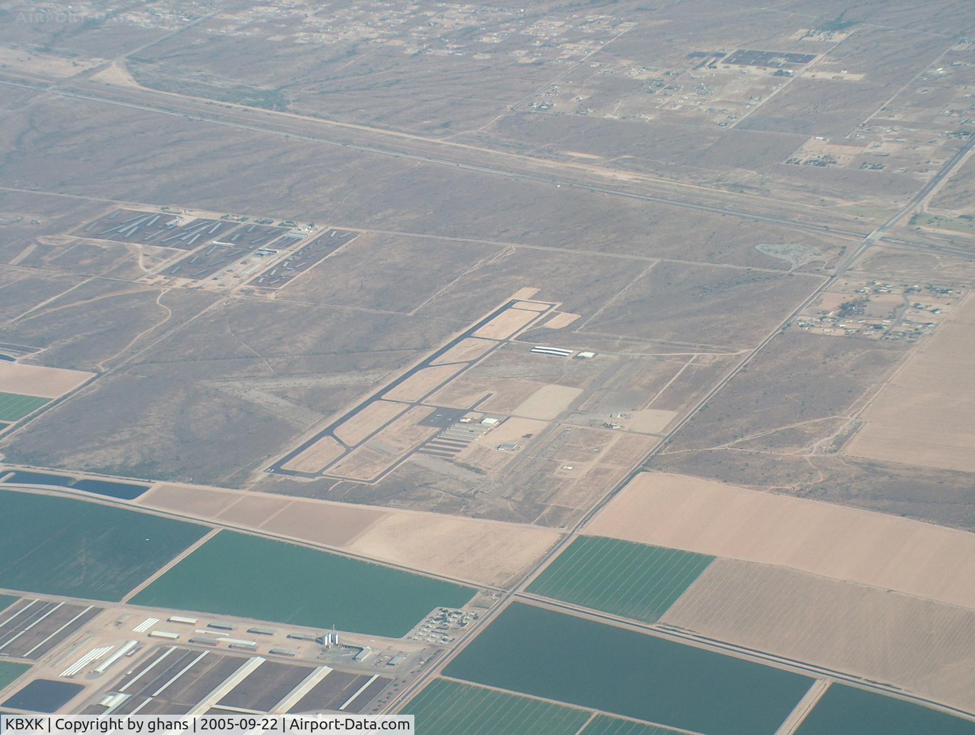 Buckeye Municipal Airport (BXK) - Flying over Buckeye to Phoenix