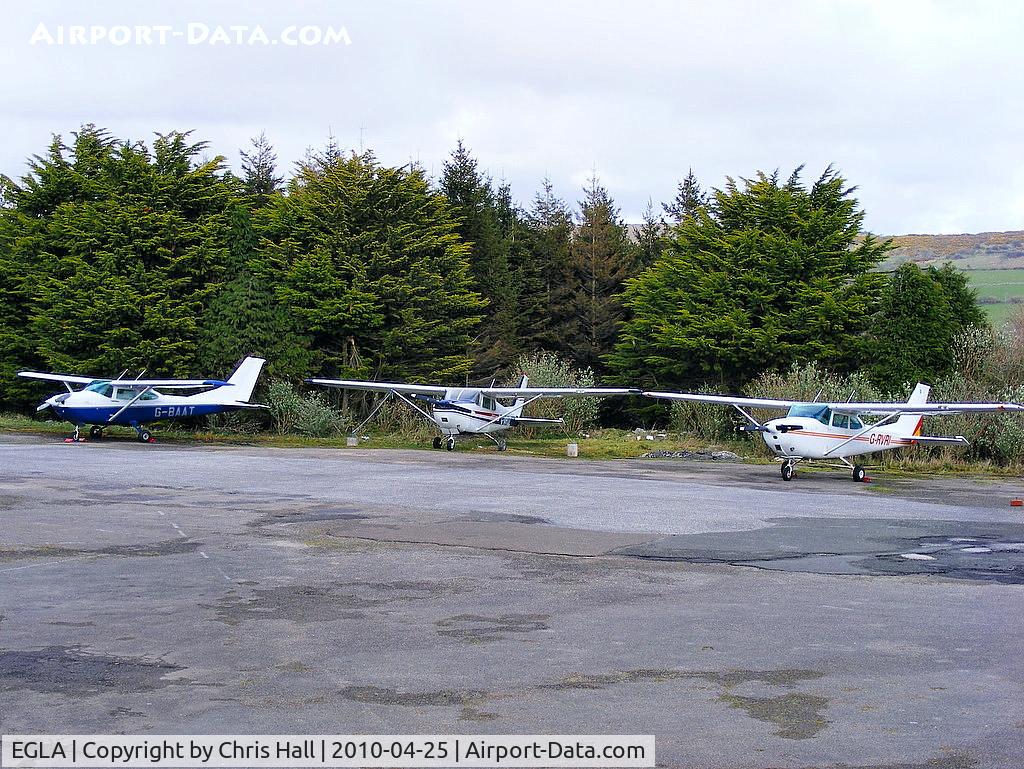 Bodmin Airfield Airport, Bodmin, England United Kingdom (EGLA) - Cessna's at Bodmin Airfield
