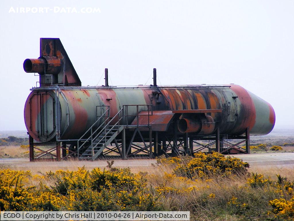 RNAS Predannack Airport, Mullion, England United Kingdom (EGDO) - at the Royal Naval School of Fire Fighting, Predannack Airfield, Cornwall