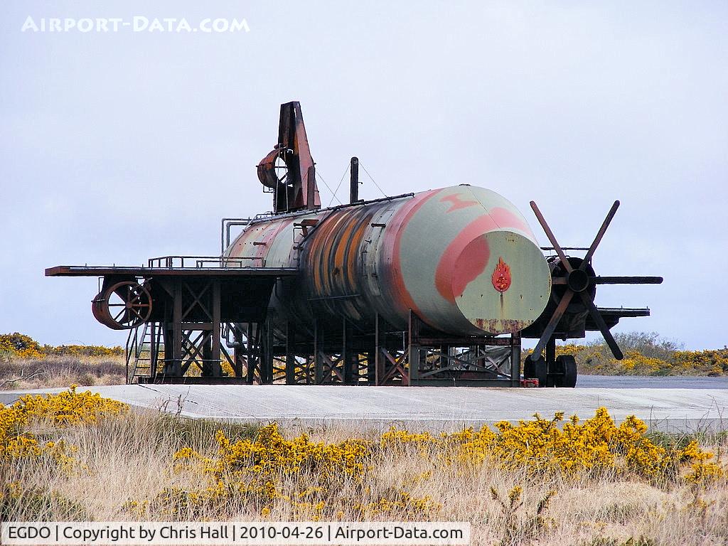 RNAS Predannack Airport, Mullion, England United Kingdom (EGDO) - at the Royal Naval School of Fire Fighting, Predannack Airfield, Cornwall