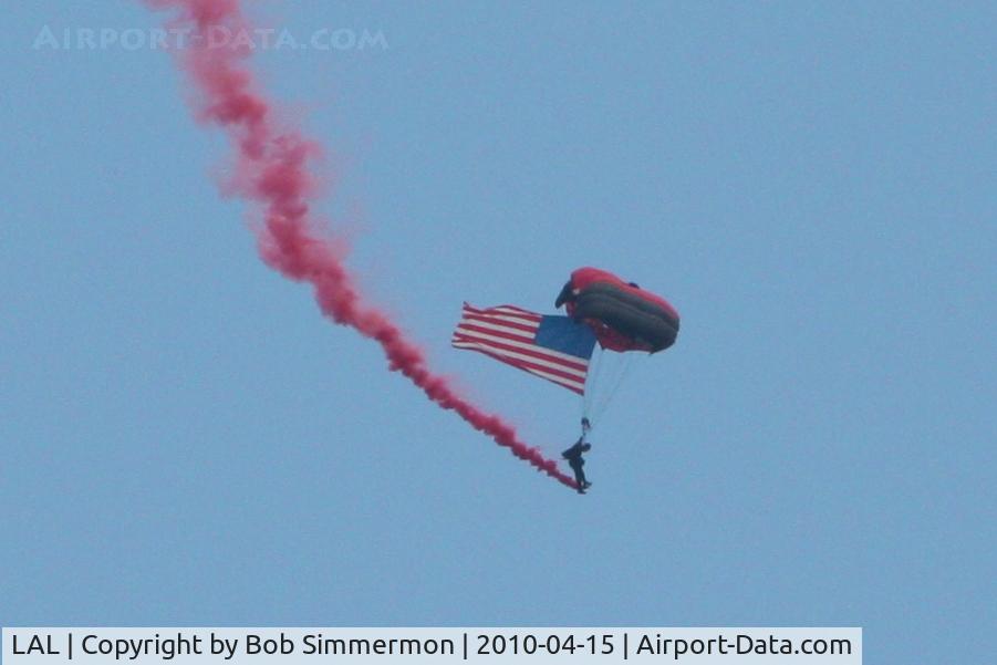 Lakeland Linder Regional Airport (LAL) - Start of the air show during Sun N Fun 2010.