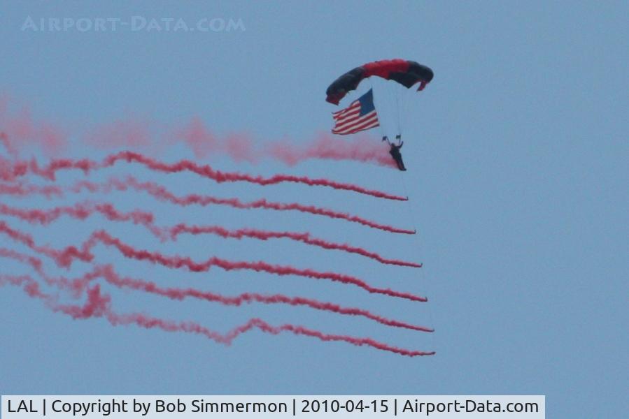 Lakeland Linder Regional Airport (LAL) - Start of the air show during Sun N Fun 2010.