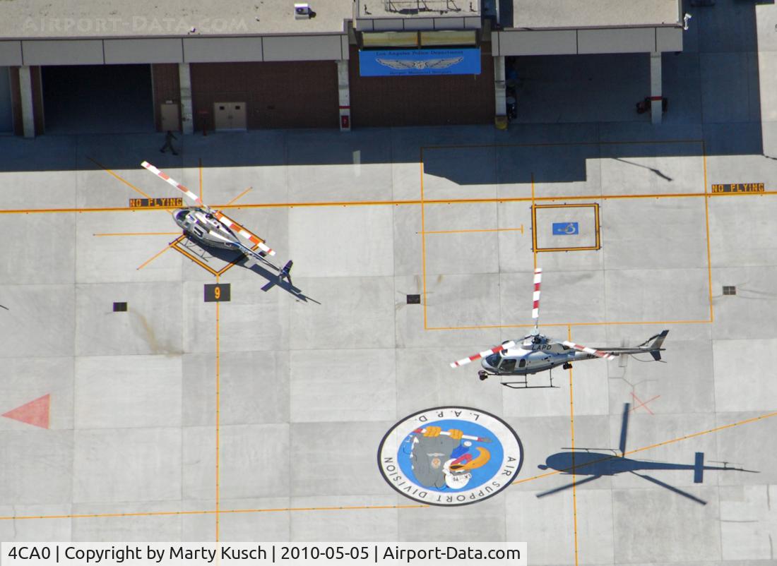 Lapd Hooper Heliport (4CA0) - Landing at Hooper Heliport 