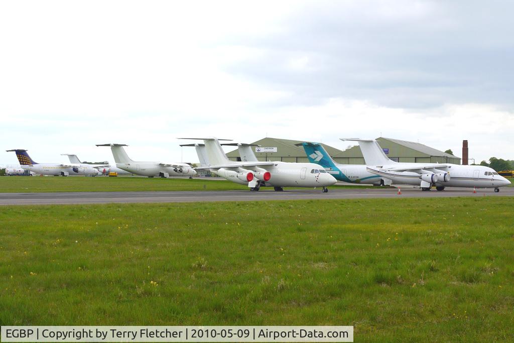 Kemble Airport, Kemble, England United Kingdom (EGBP) - Kemble is becoming Bae 146 City !!!