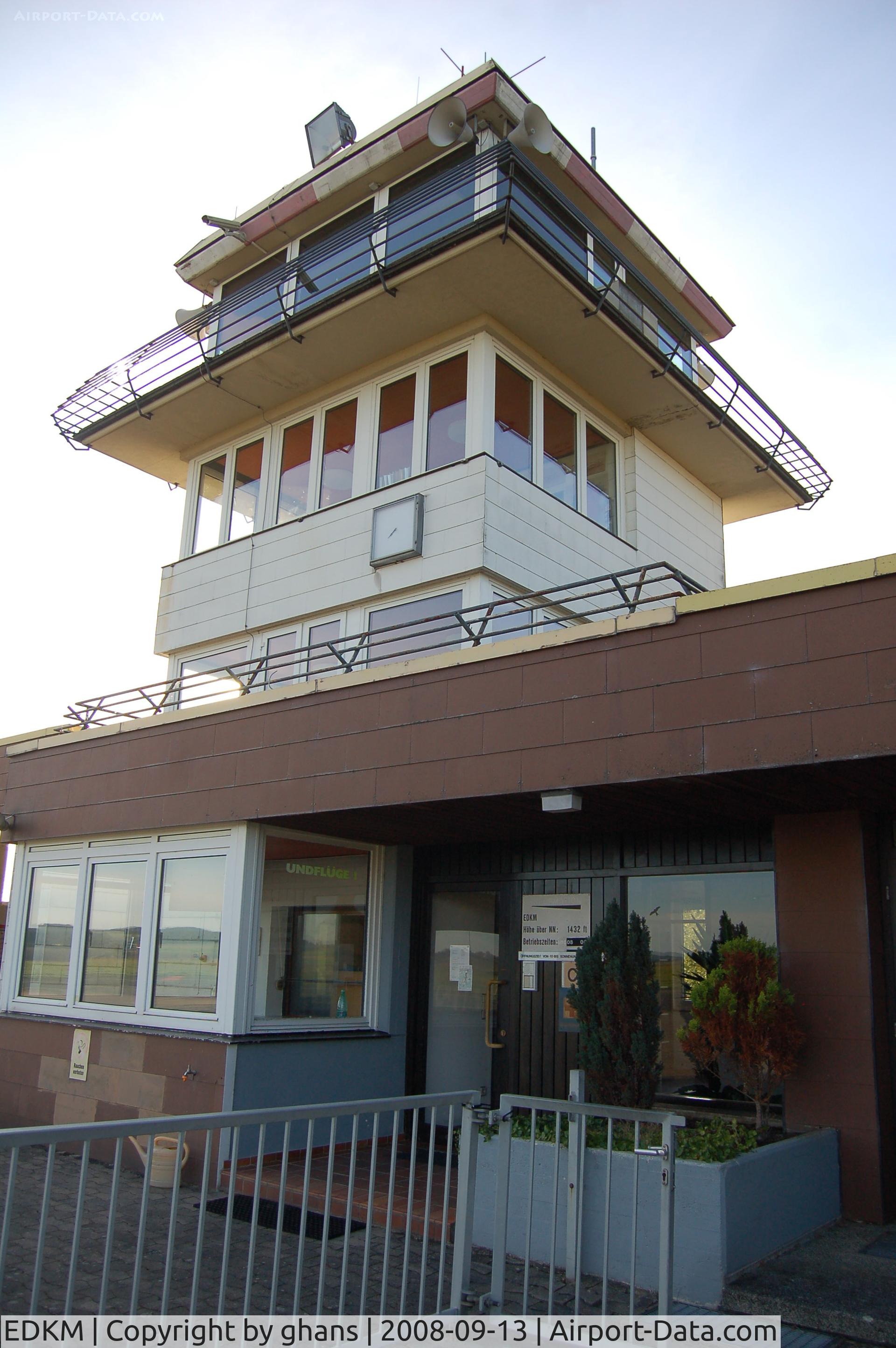 EDKM Airport - Tower of Meschede-Schüren EDKM