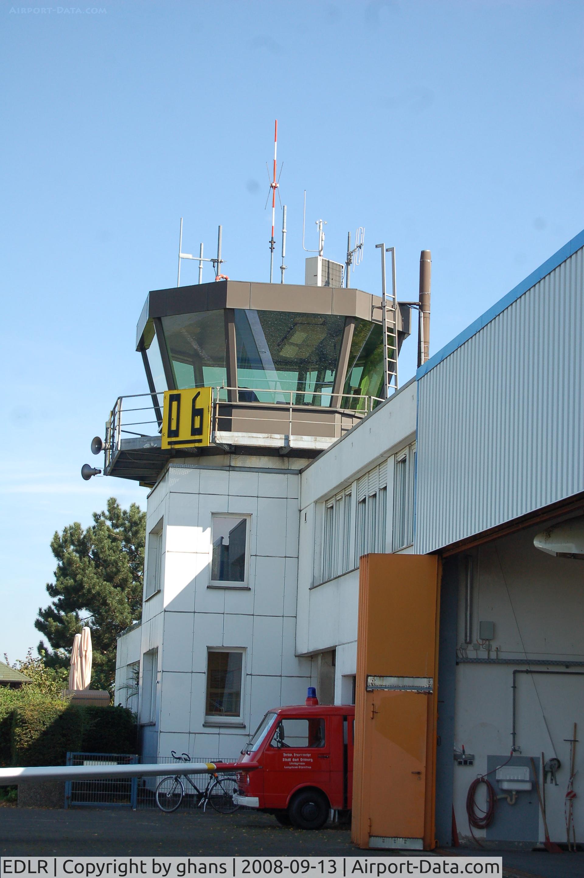 EDLR Airport - Tower of Paderborn-Haxtenberg EDLR