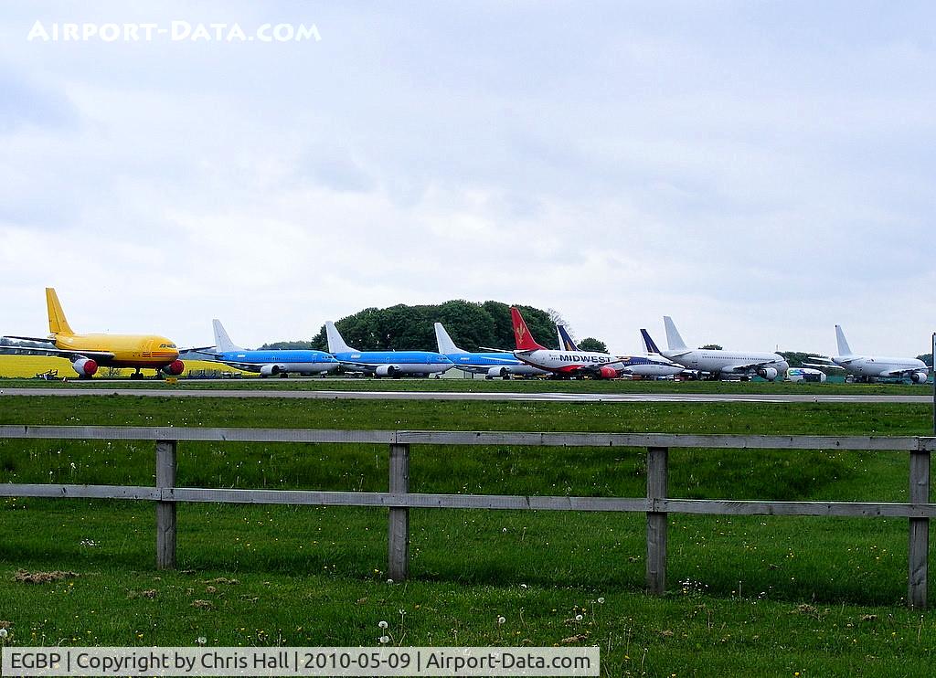 Kemble Airport, Kemble, England United Kingdom (EGBP) - parked up in the scrapping area at Kemble