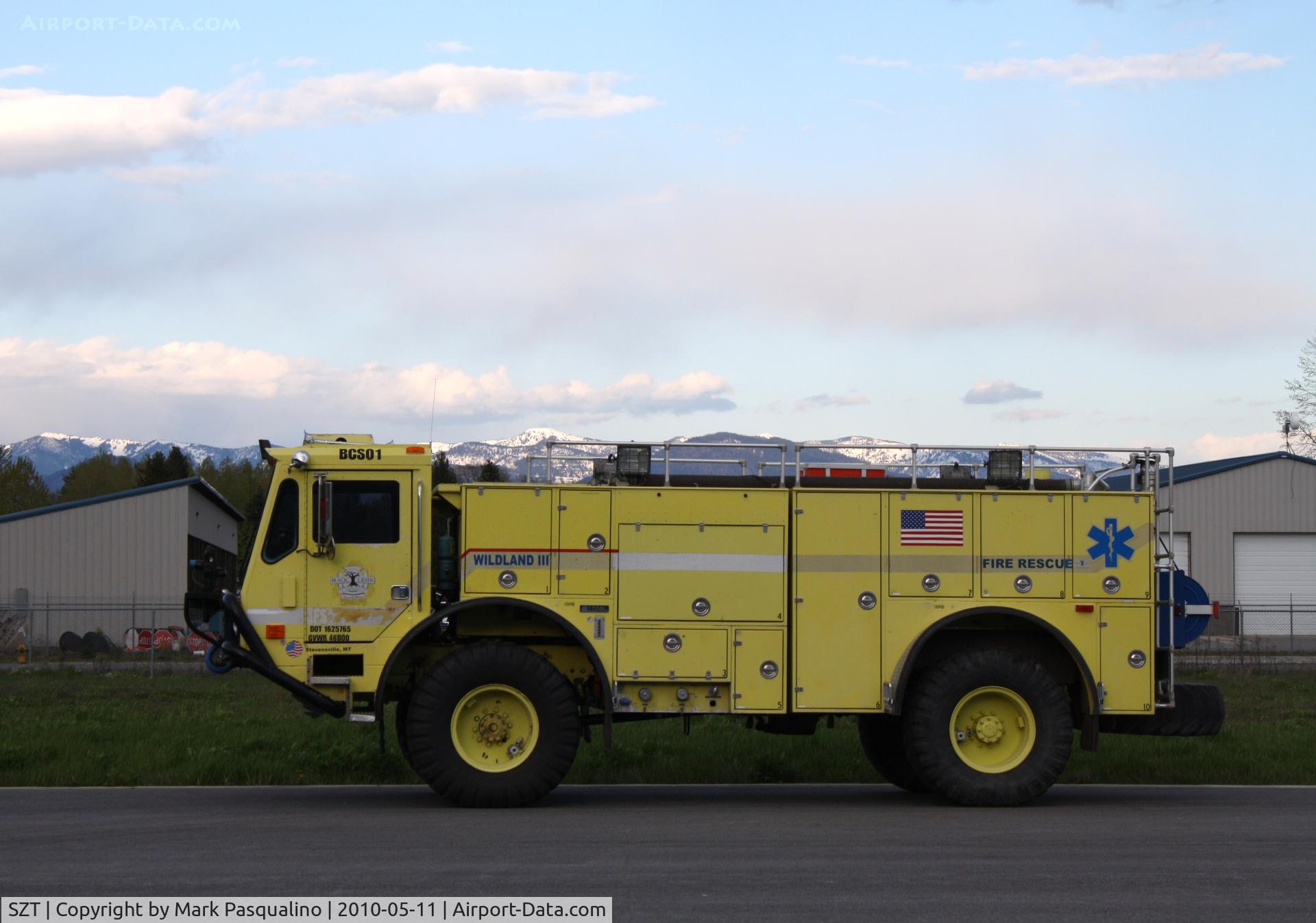 Sandpoint Airport (SZT) - Fire/ crash rescue