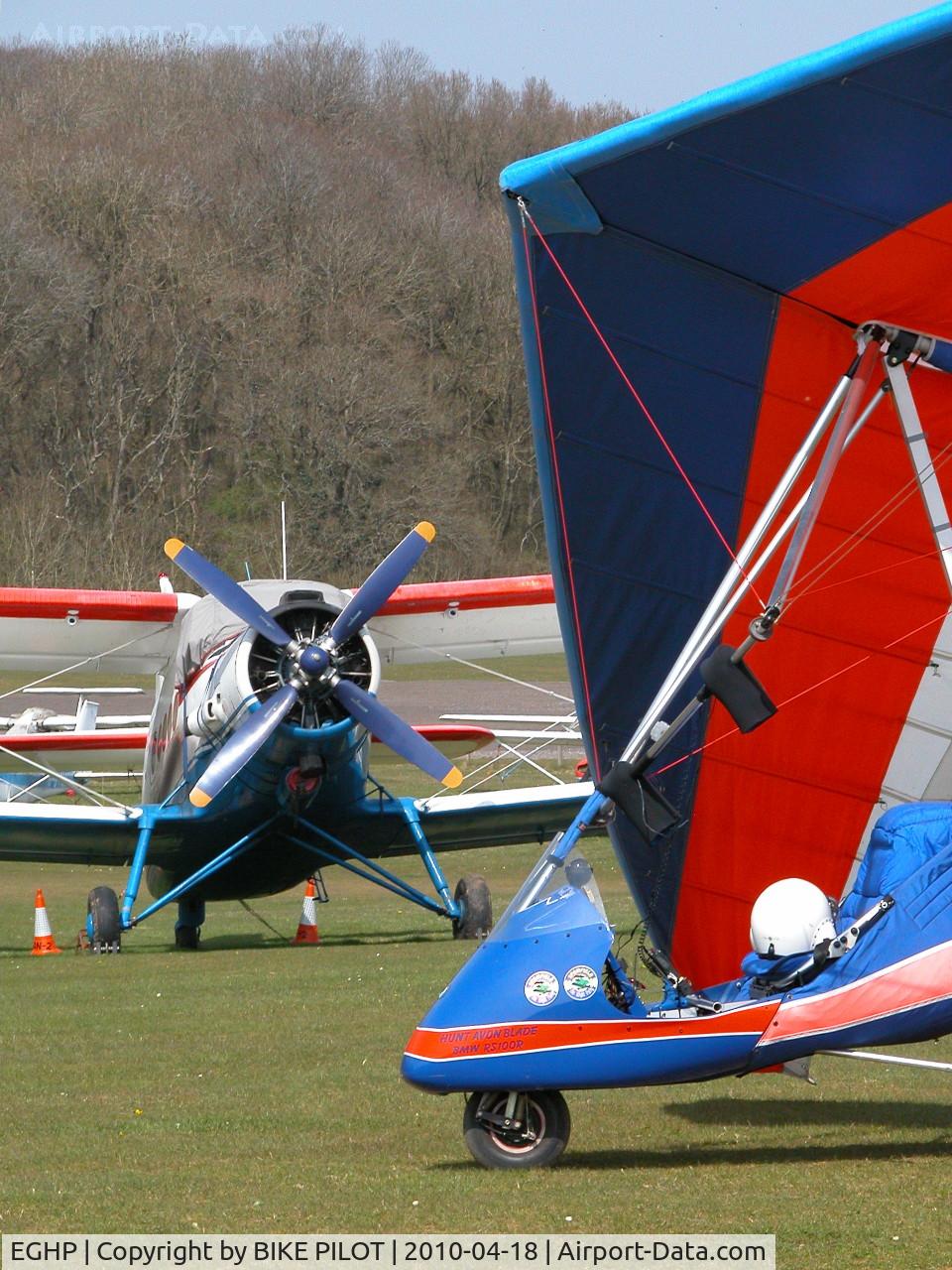 Popham Airfield Airport, Popham, England United Kingdom (EGHP) - GREAT SPRING DAY AT POPHAM. AN-2T HA-MKF, HUNT AVON-BLADE R100(1) G-BZUZ