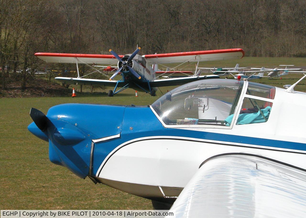 Popham Airfield Airport, Popham, England United Kingdom (EGHP) - AN-2T HA-MKF AND SLINGSBY T61F VENTURE T MK2 G-BUJI