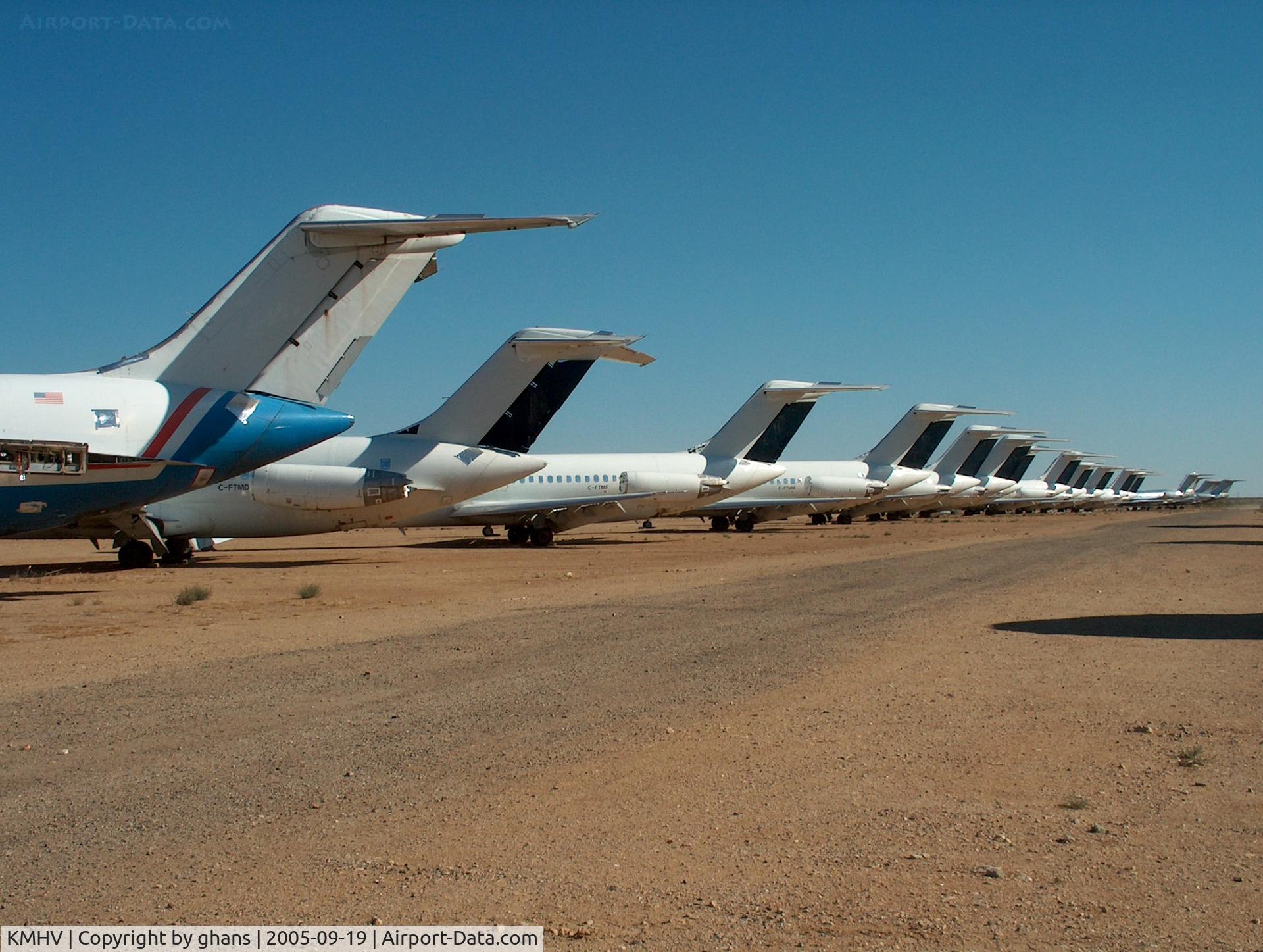 Mojave Airport (MHV) - Tails Dc9-32 ex Air Canada
