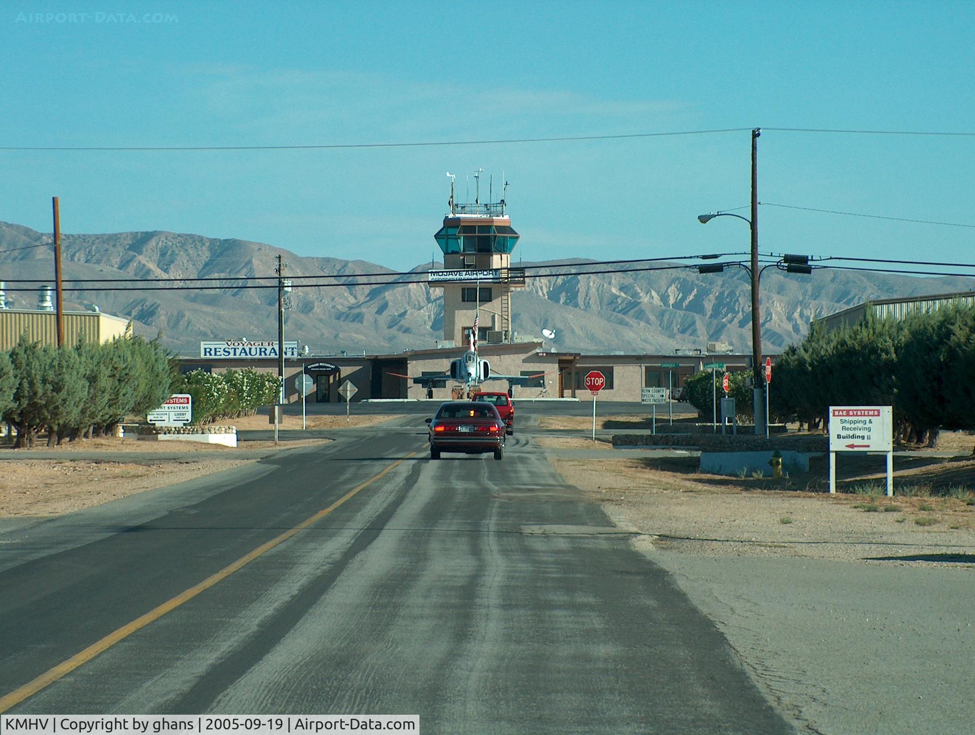 Mojave Airport (MHV) - Entrence of the scrapyard