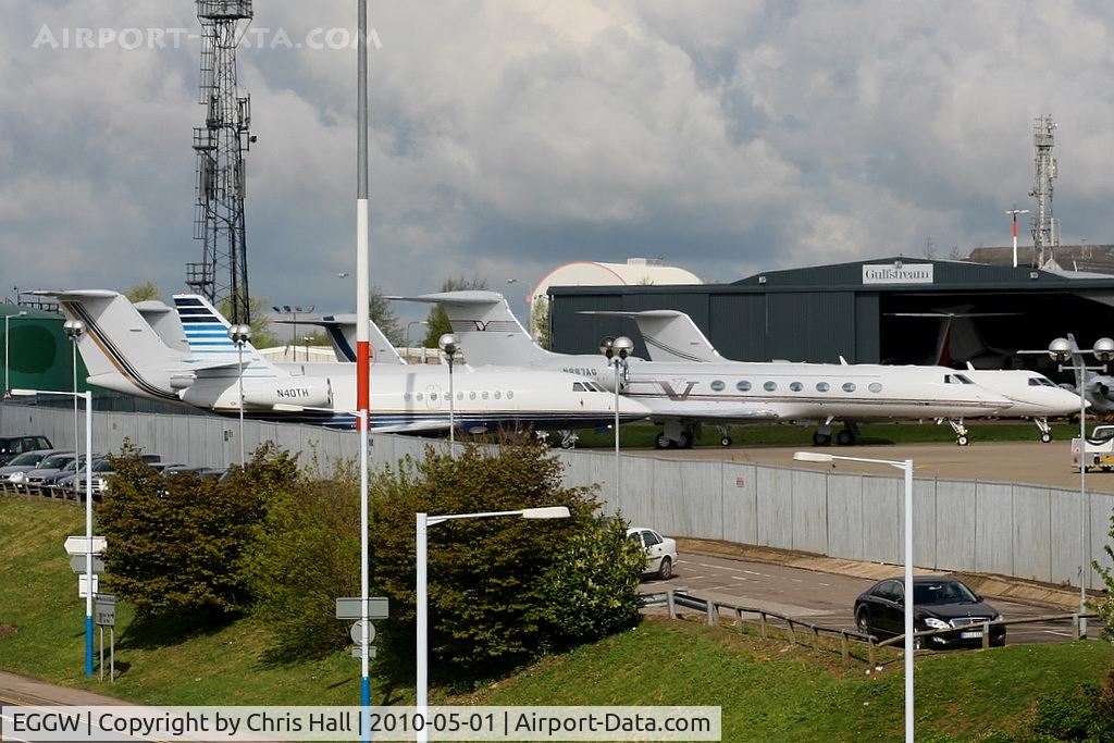 London Luton Airport, London, England United Kingdom (EGGW) - Bizjets at Luton