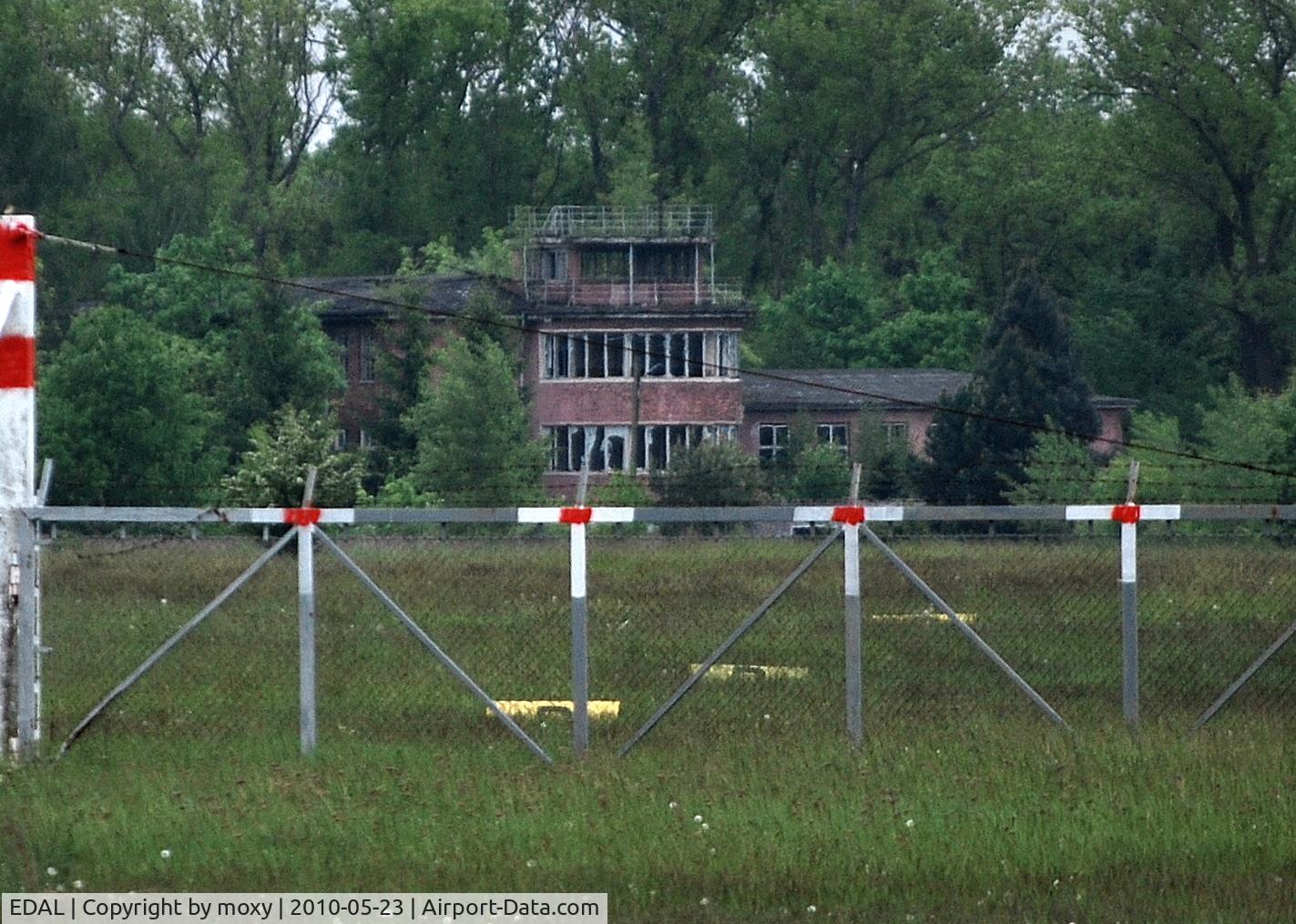 EDAL Airport - Old control tower at Furstenwalder. Aerodrome closed at present.   