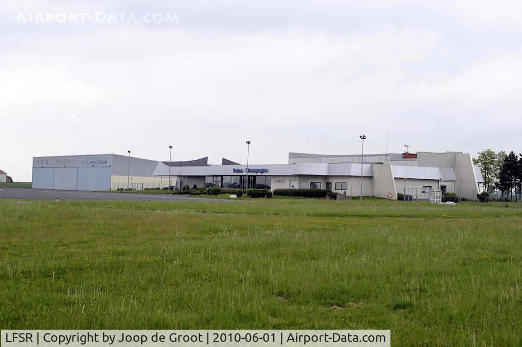 Reims Champagne Airport, Reims France (LFSR) - The disused civil terminal at Reims. It's an all military base again, but due to close in 2011