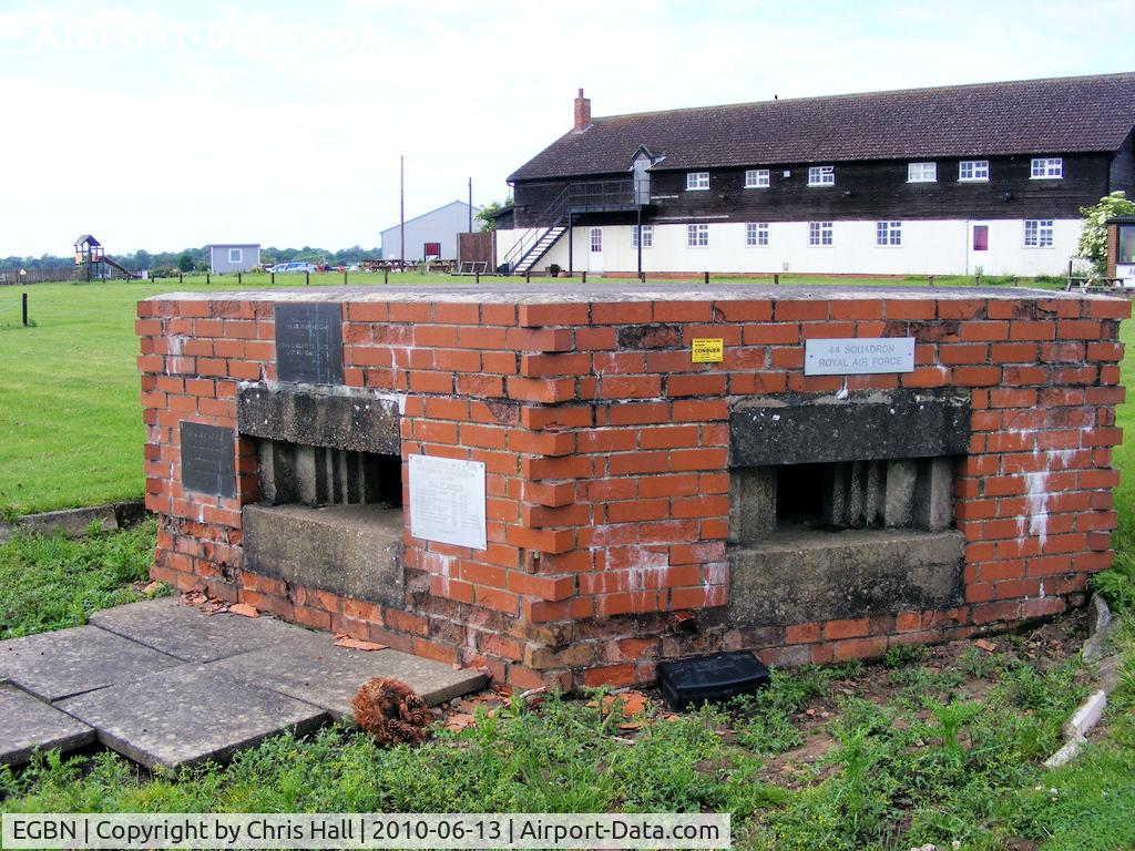 Nottingham Airport, Nottingham, England United Kingdom (EGBN) - WWII pillbox at Tollerton