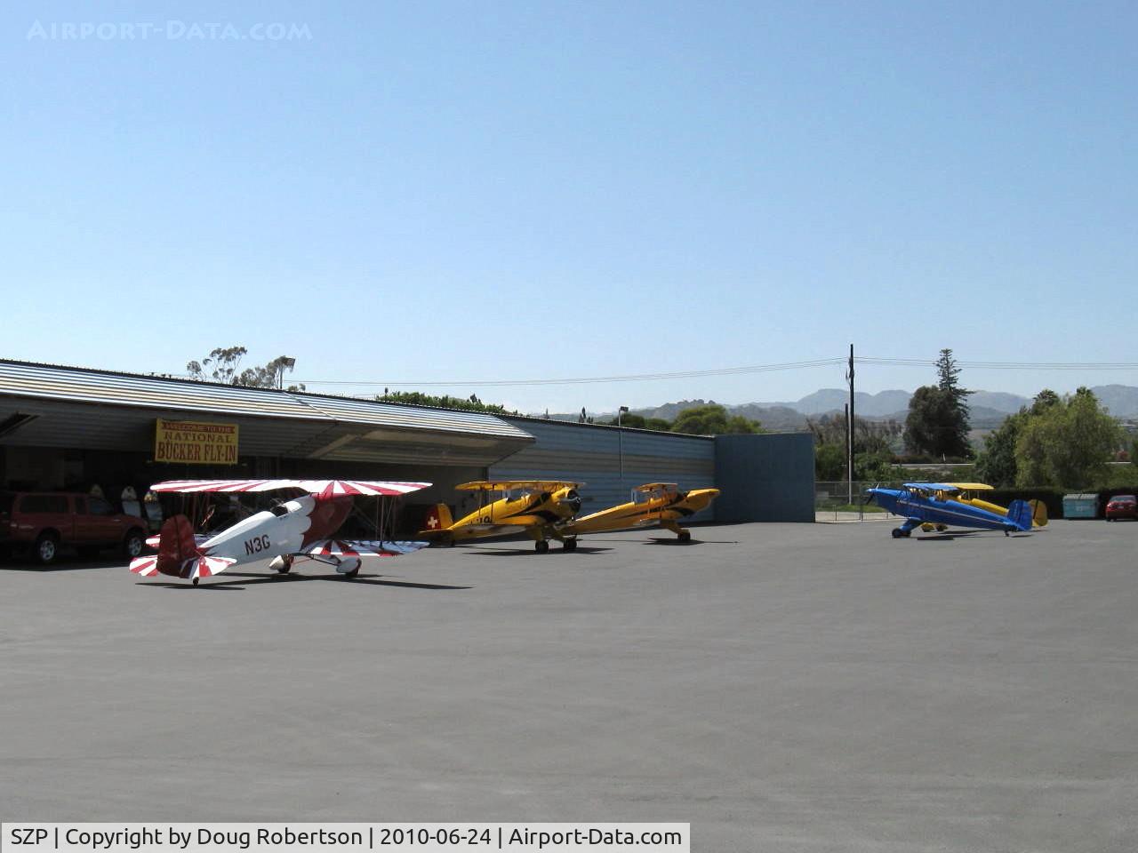 Santa Paula Airport (SZP) - Early Arrivals-National Bucker Fli-In