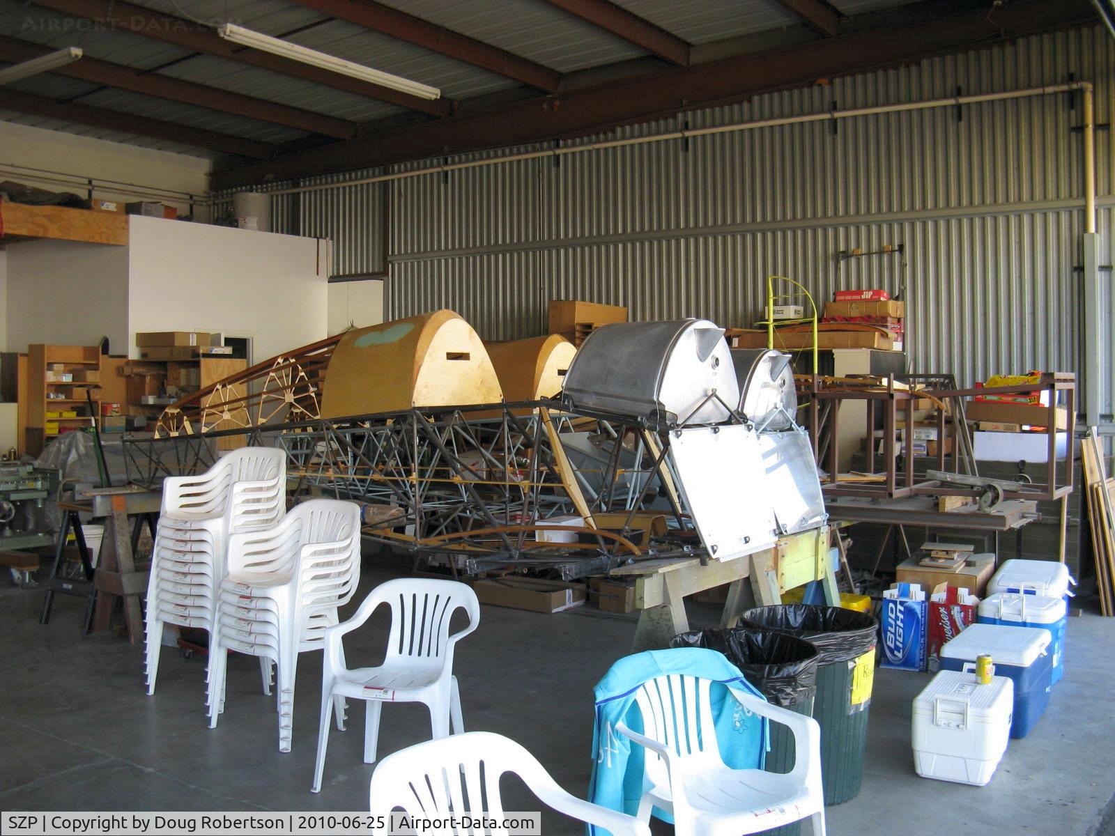 Santa Paula Airport (SZP) - Bucker Fuselages