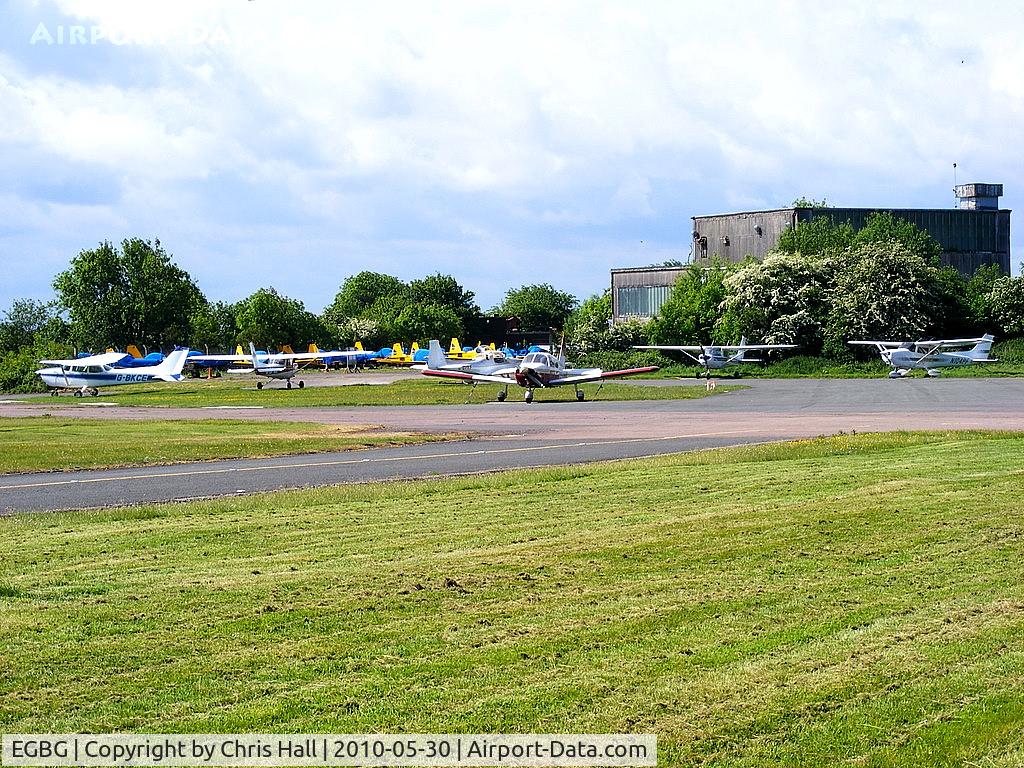 Leicester Airport, Leicester, England United Kingdom (EGBG) - GA at Leicester