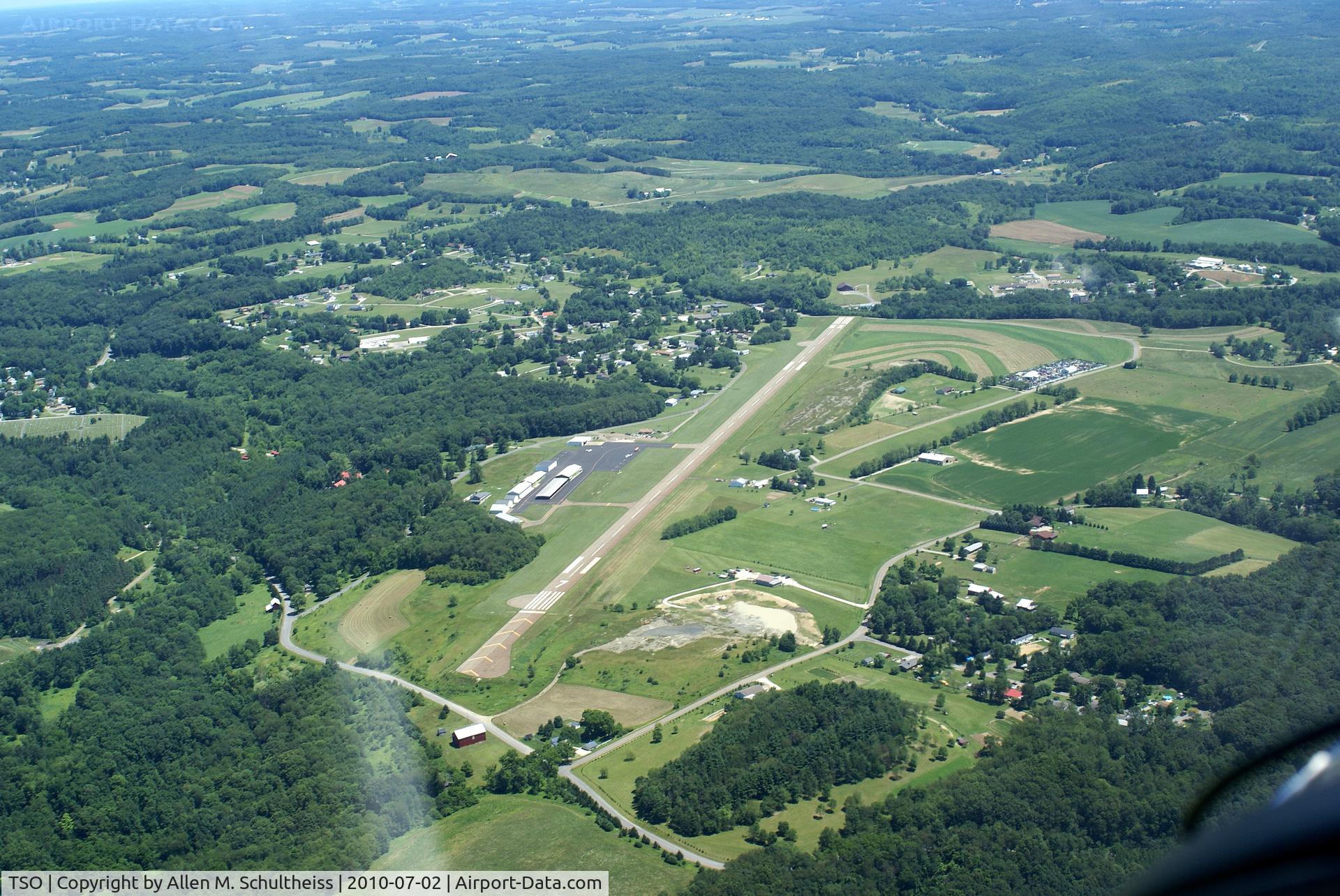 Carroll County-tolson Airport (TSO) - The Blue Bird Farm Restaurant is near ...