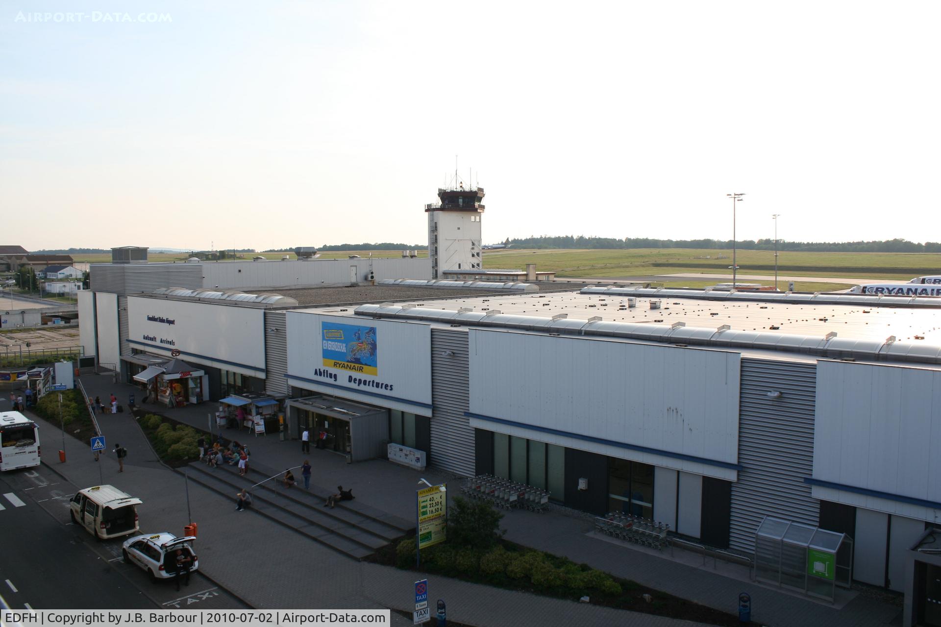 Frankfurt-Hahn Airport, Rhineland-Palatinate Germany (EDFH) - Very hot day for pics, and very busy on the black top too.