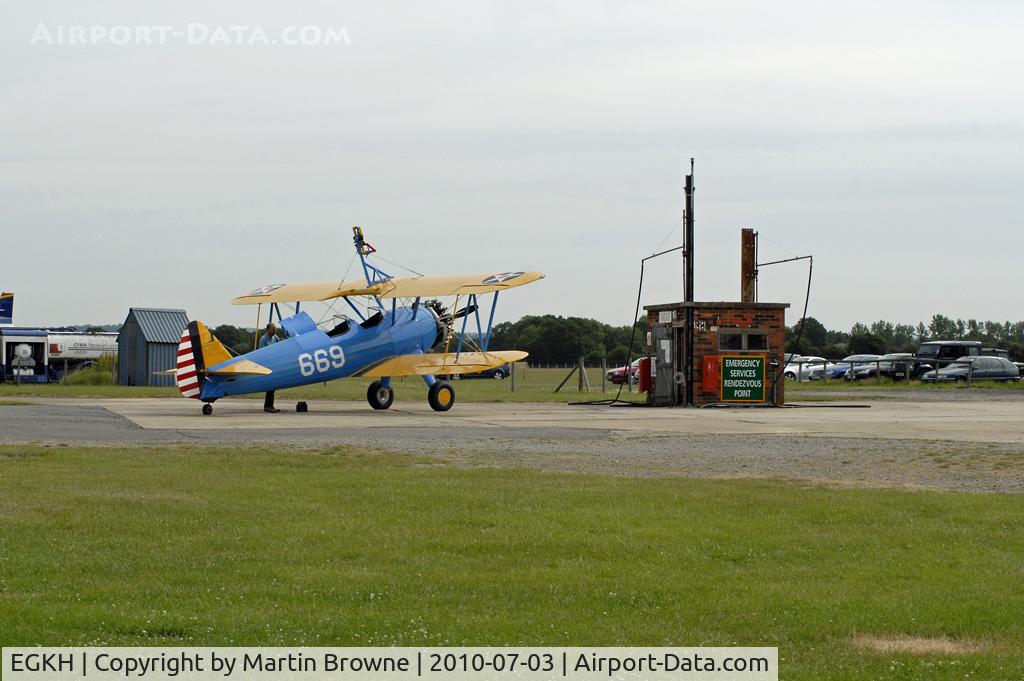 Lashenden/Headcorn Airport, Maidstone, England United Kingdom (EGKH) - The POL Point at Headcorn aerodrome.