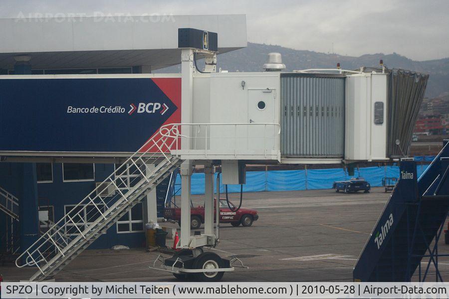 Subteniente FAP Alejandro Velasco Astete International Airport, Cusco, Cusco Region Peru (SPZO) - The airport is getting modernized and has several new boarding bridges