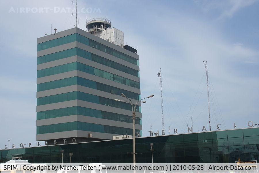 Jorge Chávez International Airport, Callao/Lima, Lima Metropolitan Area Peru (SPIM) - Control Tower