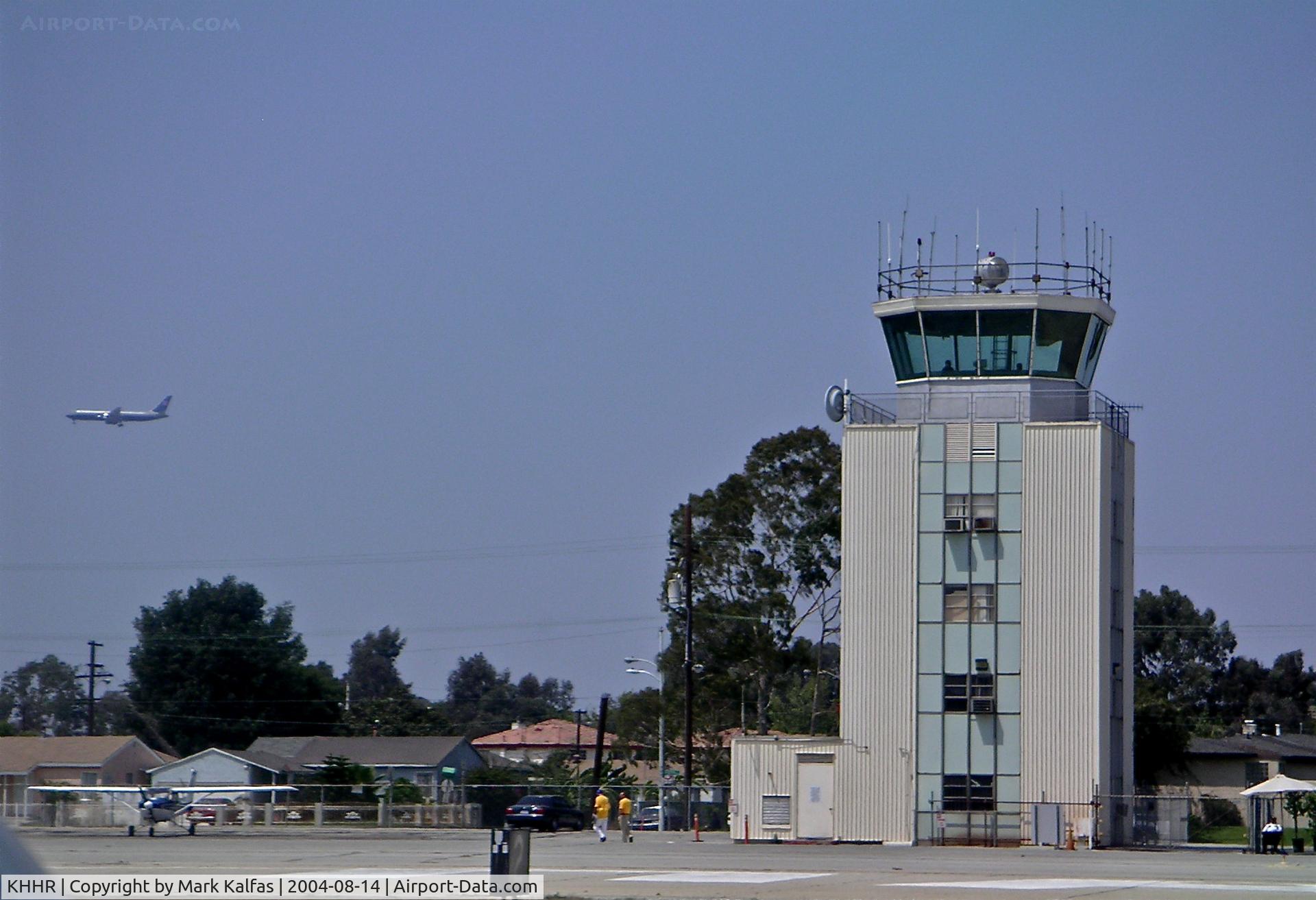 Jack Northrop Field/hawthorne Municipal Airport (HHR) - Hawthorne Municipal Airport Tower 2004 Air Faire.