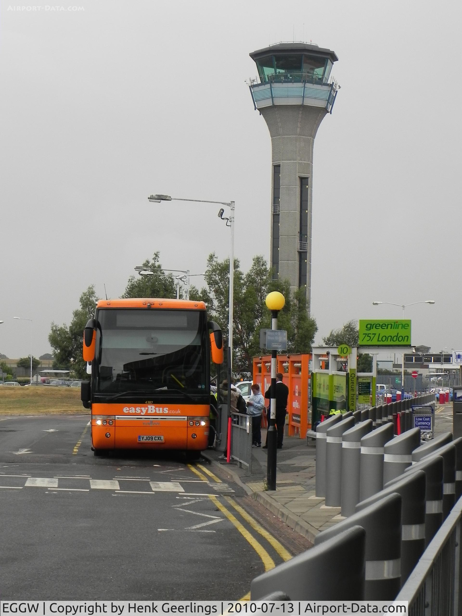 London Luton Airport, London, England United Kingdom (EGGW) - Control Tower Luton Airport
