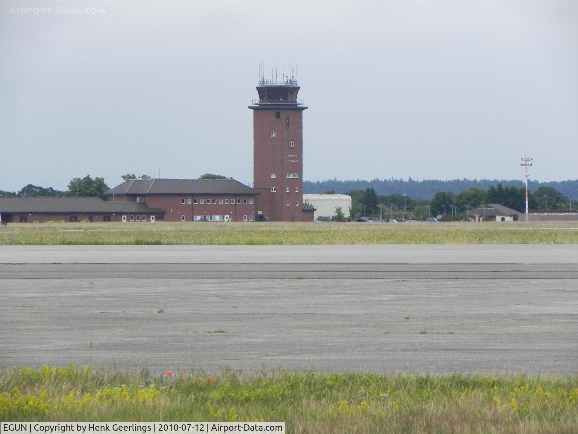 RAF Mildenhall Airport, Mildenhall, England United Kingdom (EGUN) - Tower of Mildenhall AFB , UK
