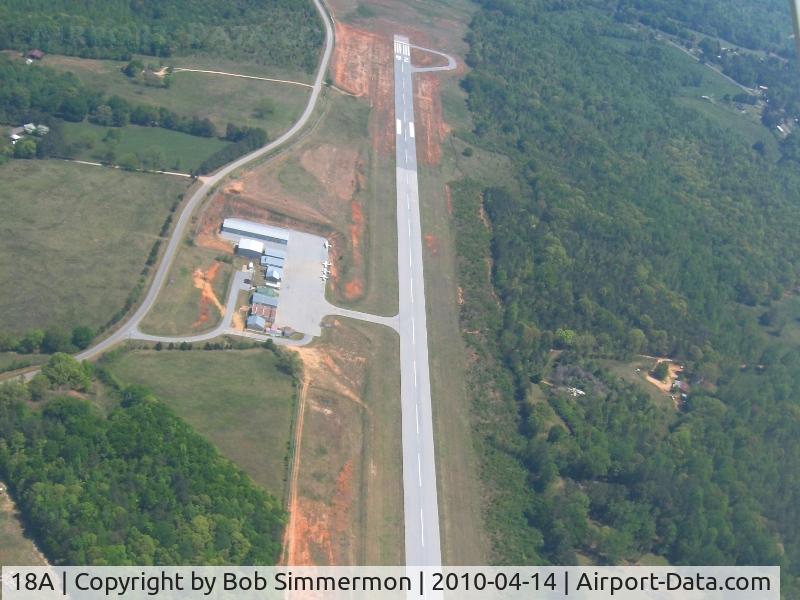Franklin County Airport (18A) - Looking East