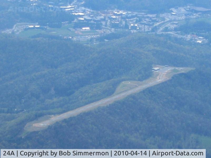 Jackson County Airport (24A) - Looking SE