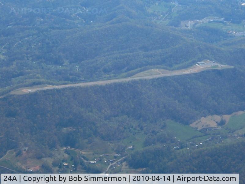 Jackson County Airport (24A) - Looking east