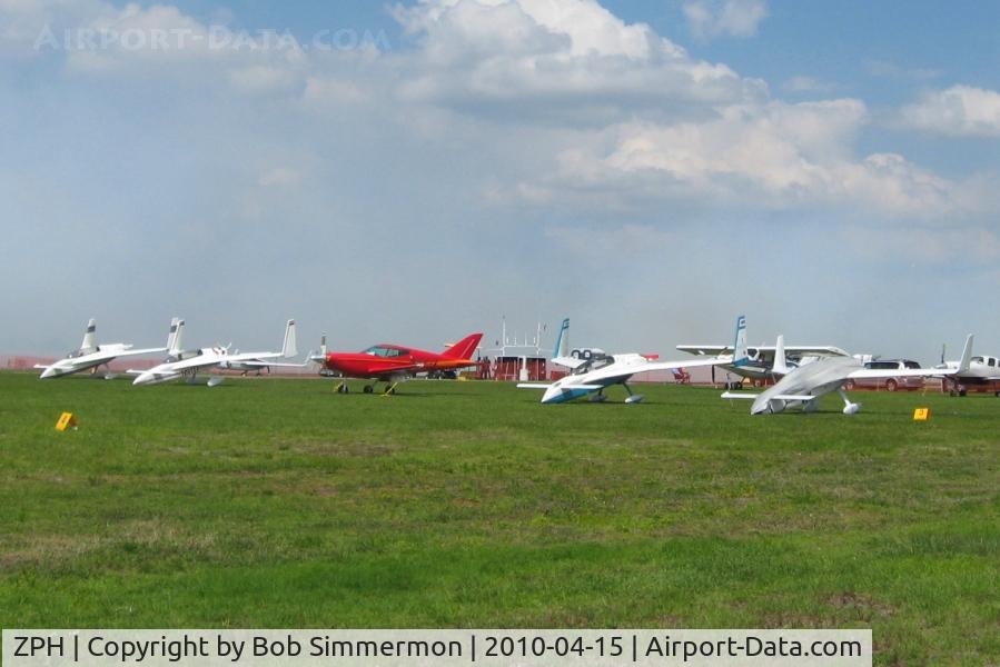 Zephyrhills Municipal Airport (ZPH) - Transient parking during Sun N Fun week