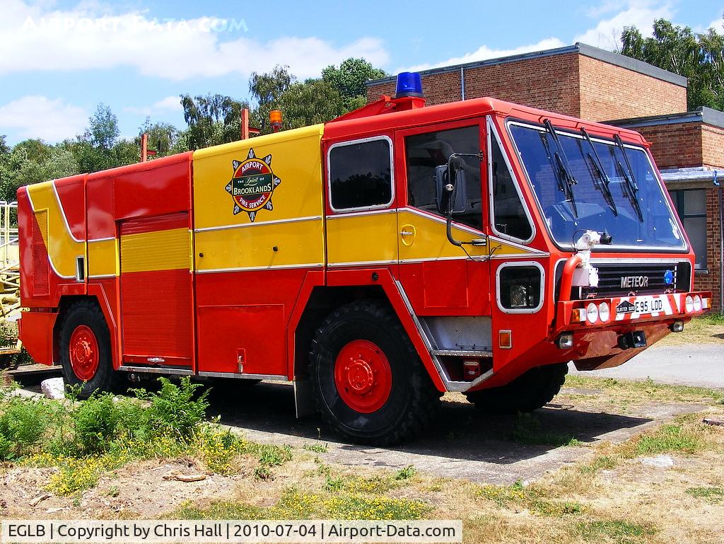 EGLB Airport - Airport Fire truck preserved at the Brooklands Museum