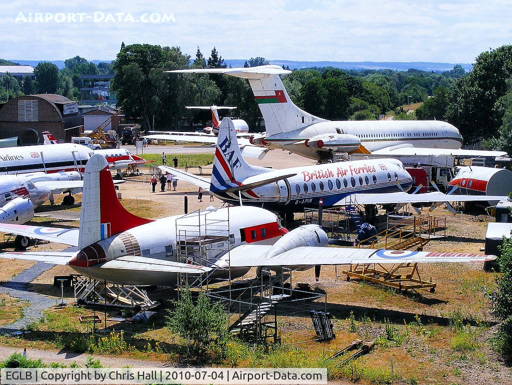 EGLB Airport - Vickers aircraft at the Brooklands Museum
