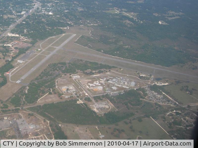 Cross City Airport (CTY) - Looking NW from 6500'