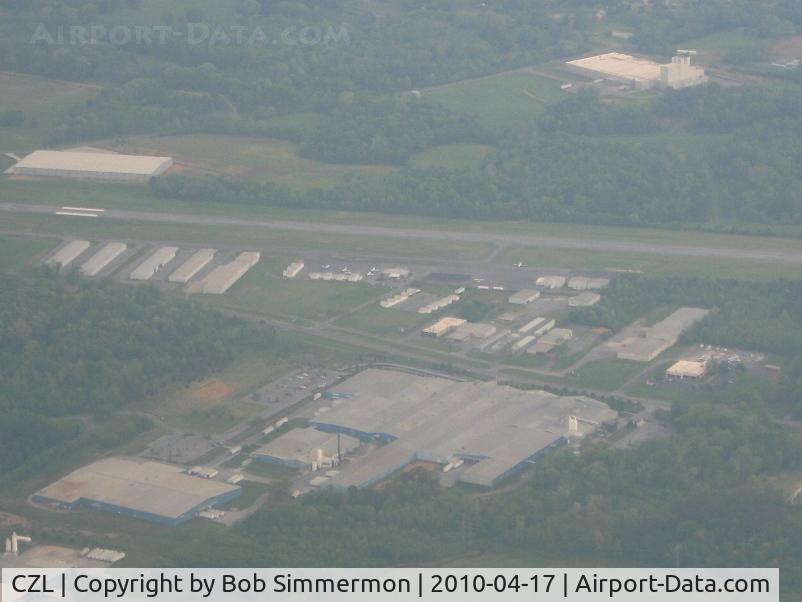 Tom B. David Fld Airport (CZL) - Looking west