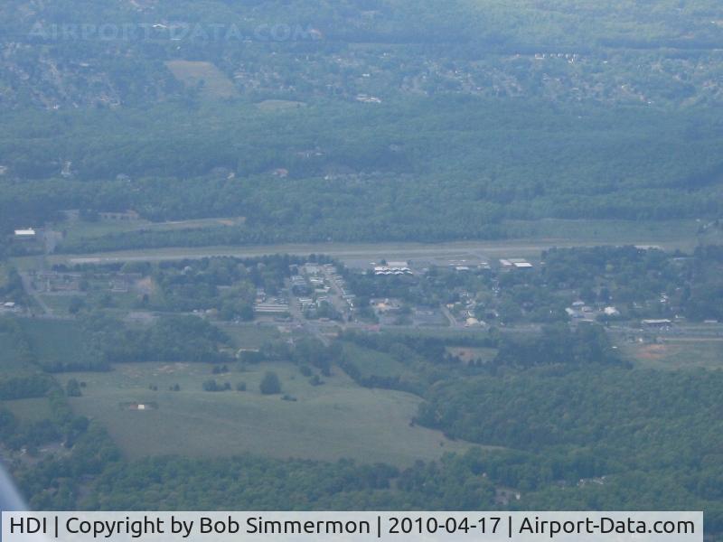 Hardwick Field Airport (HDI) - Looking west