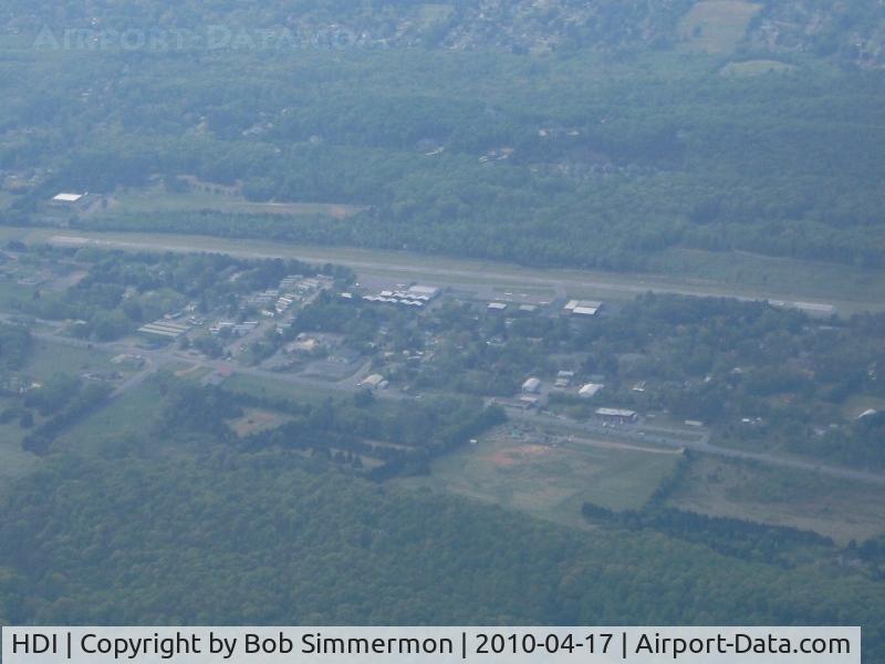 Hardwick Field Airport (HDI) - Looking SW
