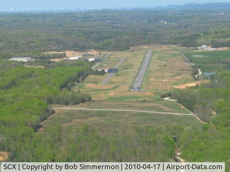 Scott Municipal Airport (SCX) - On final for RWY 5