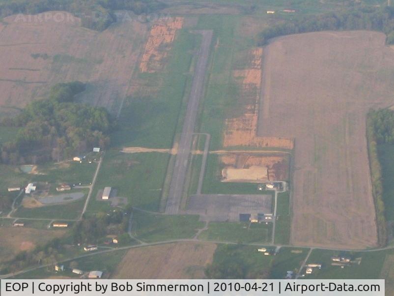 Pike County Airport (EOP) - Looking east