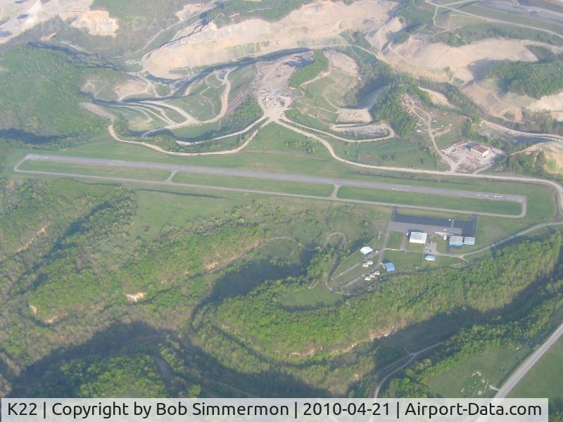 K22 Airport - Looking south