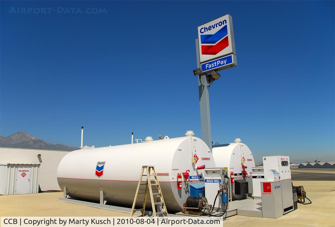 Cable Airport (CCB) - Fuel Island.