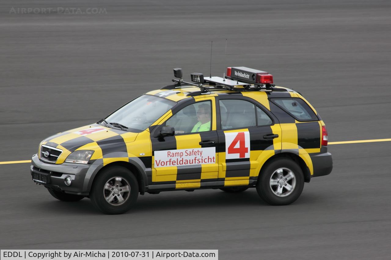 Düsseldorf International Airport, Düsseldorf Germany (EDDL) - Ramp Safety No. 4